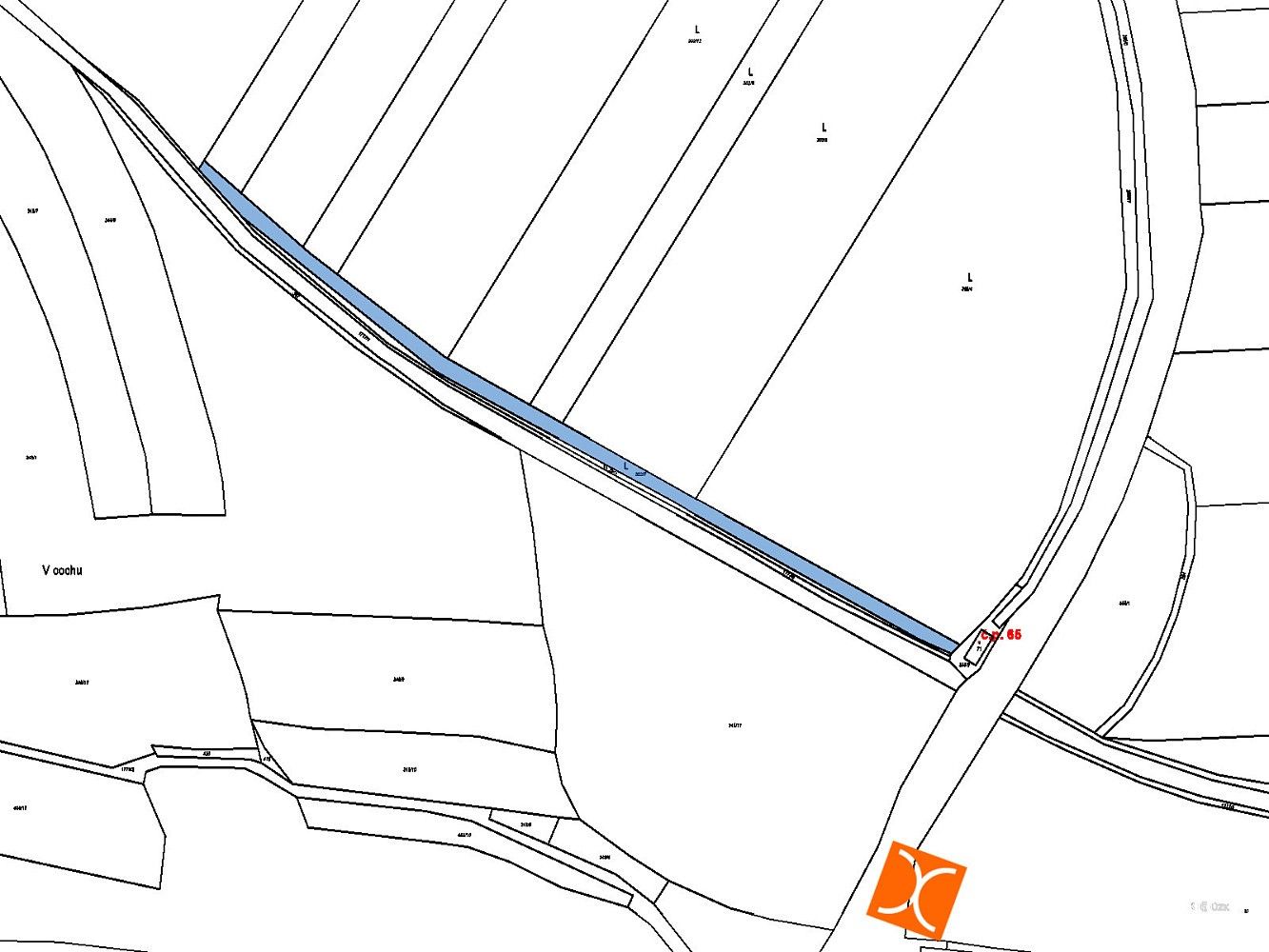 Prodej pozemek - Deštnice, okres Louny - 2