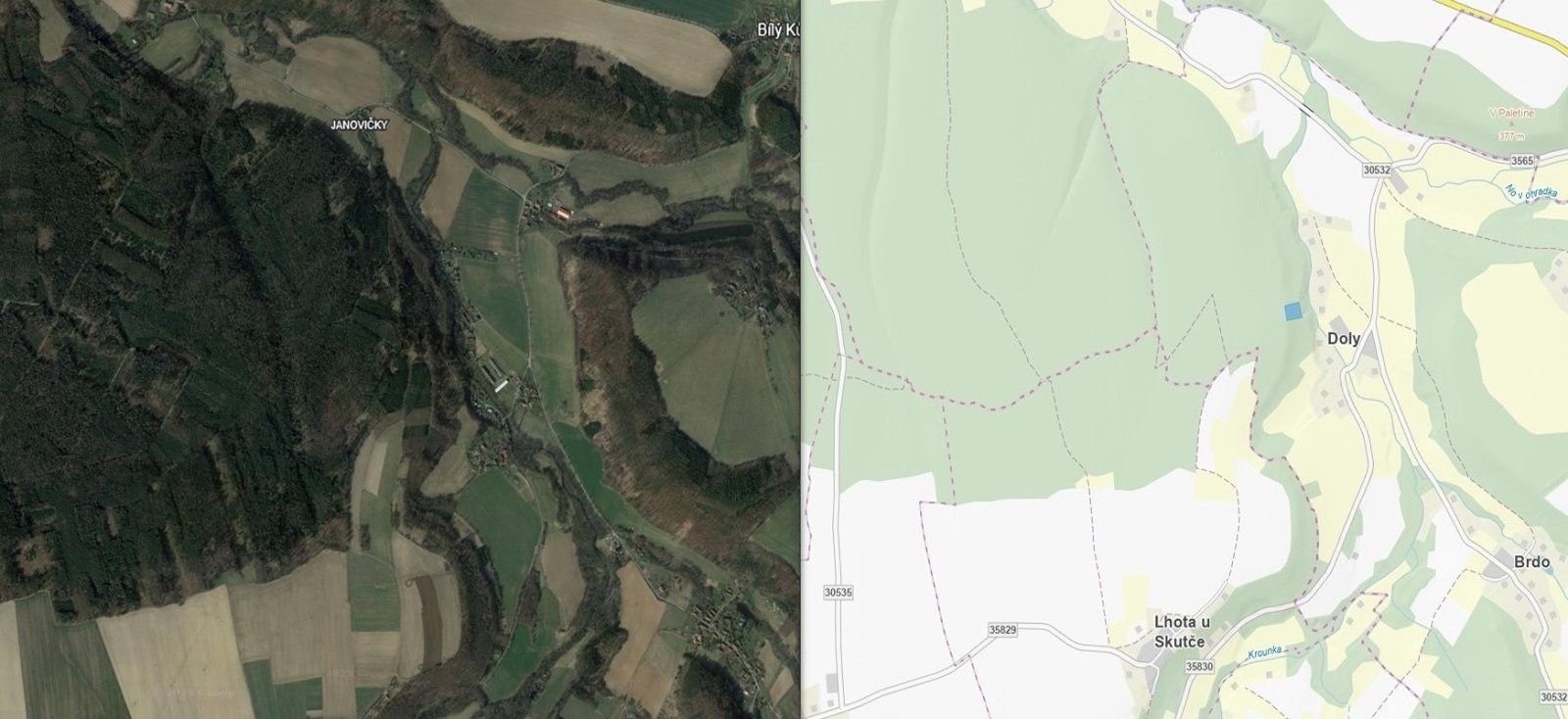 Lesy, Doly, Luže, 26 m²