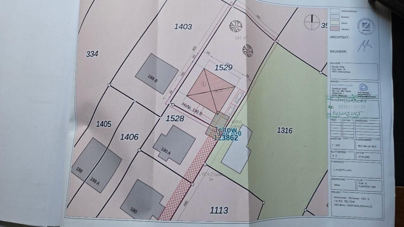Pozemky pro bydlení, Mahlower Straße 190 b, , Braniborsko - 2