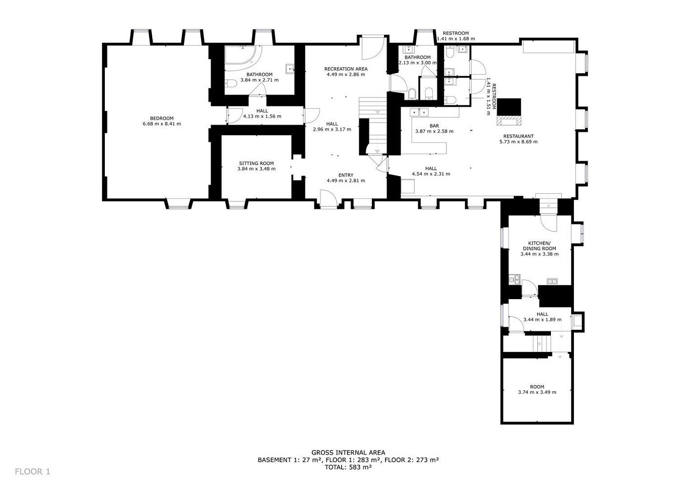 Ubytovací zařízení, Moravská Třebová, okres Svitavy, Pardubický kraj, 400 m² - 2