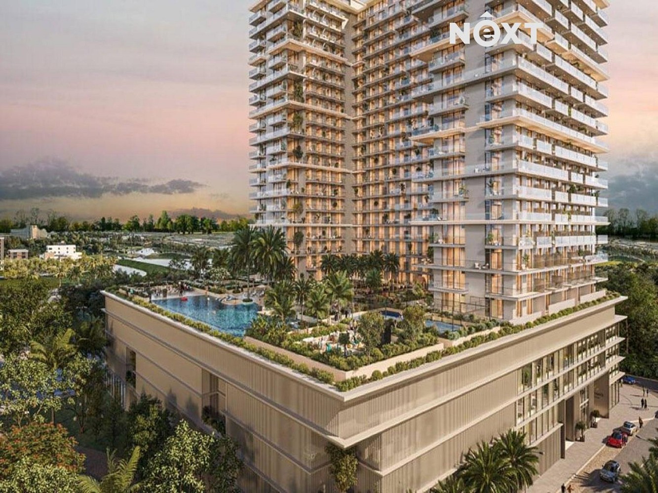 1+kk, Springs 4, Spojené arabské emiráty, 40 m² - 2