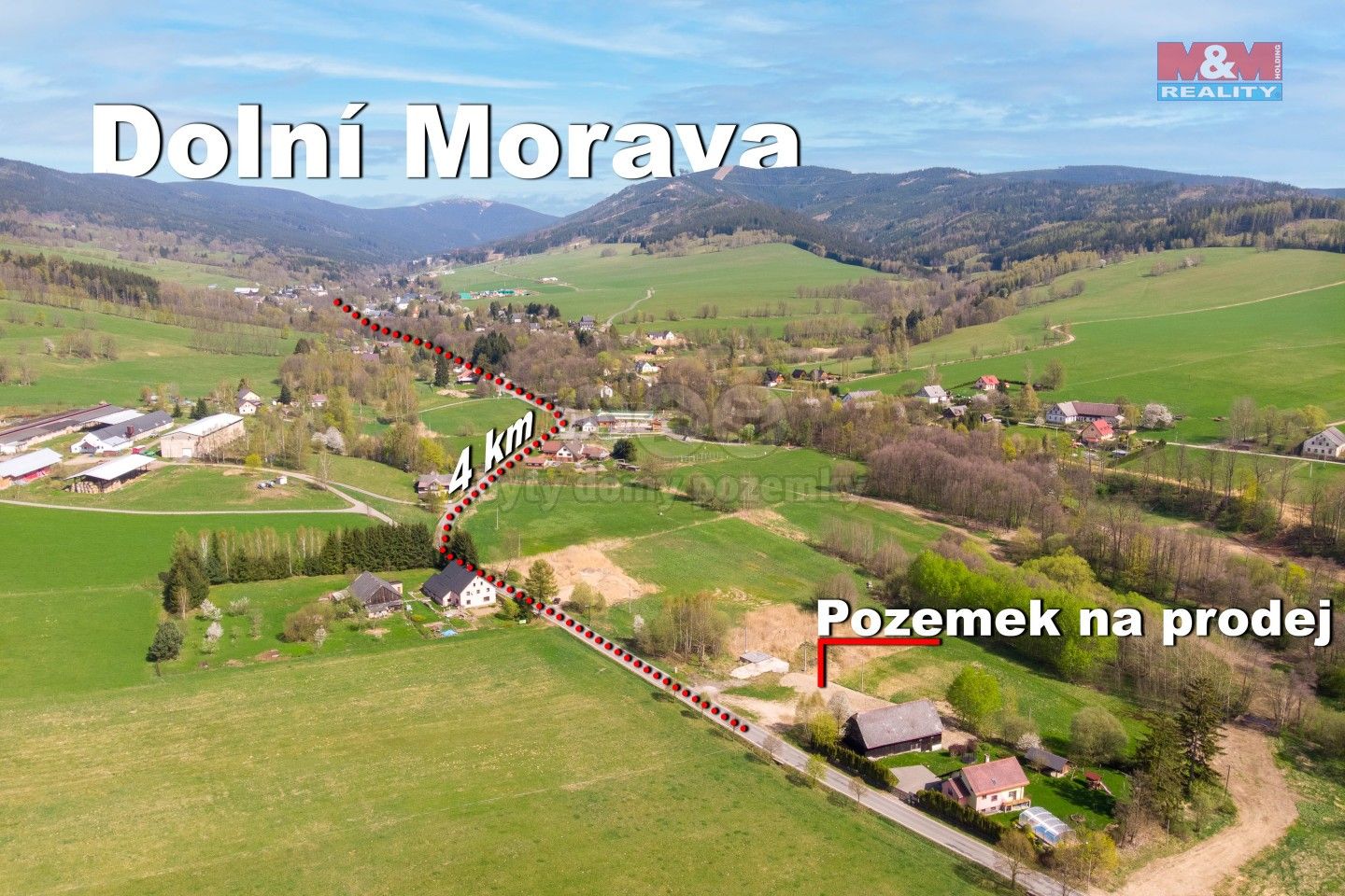 Prodej pozemek pro bydlení - Dolní Morava, 7 544 m²