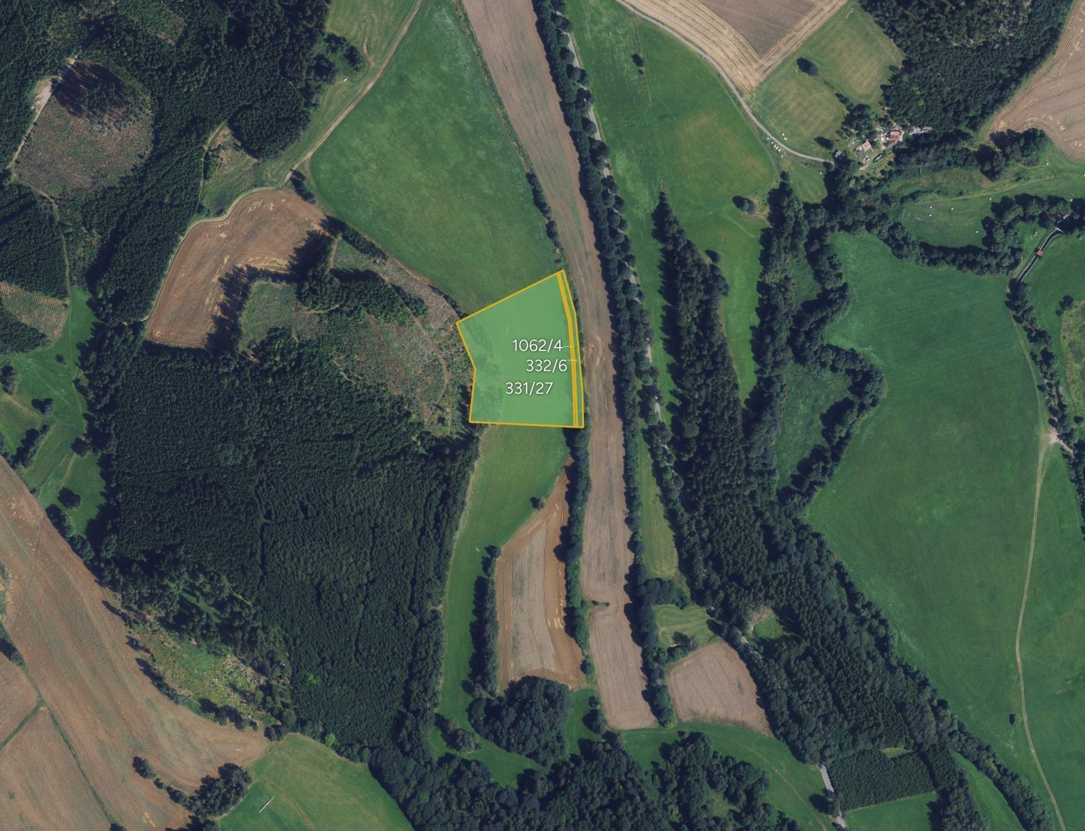 Louka, 16 910 m²