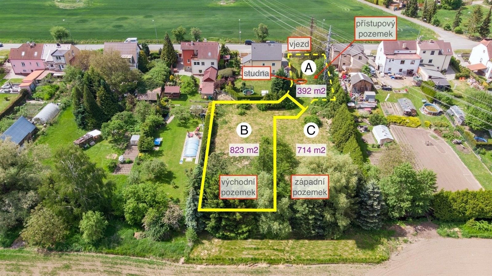 Prodej pozemek pro bydlení - Plzeň