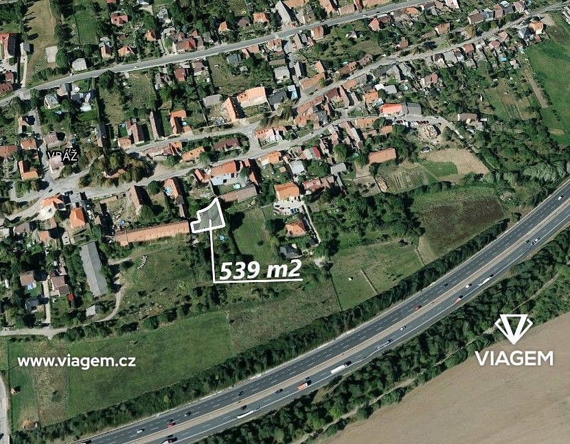 Zahrada, 539 m²