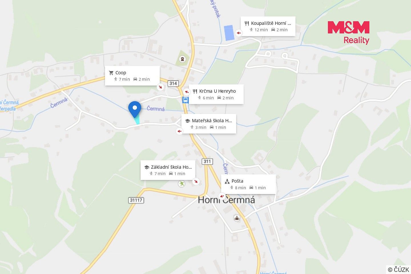 Prodej pozemek pro bydlení - Horní Čermná, okres Ústí nad Orlicí - 5
