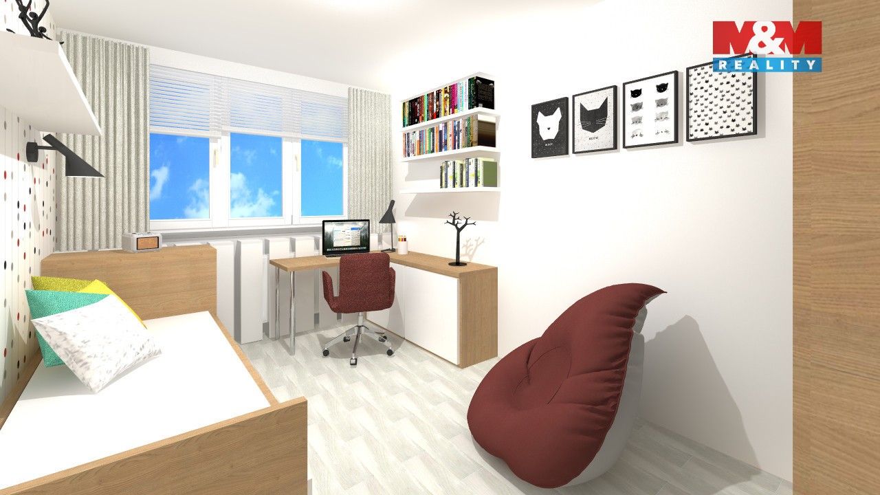 Byt 3+kk · 56 m² · Kosmonautů, Havířov - 3