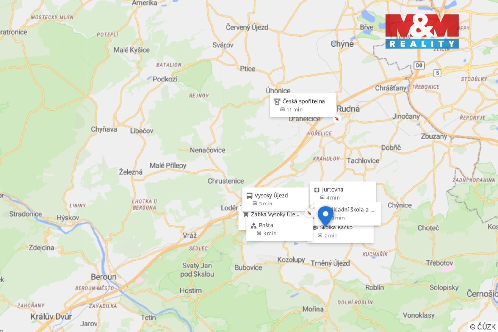 Prodej pozemek pro bydlení - Vysoký Újezd