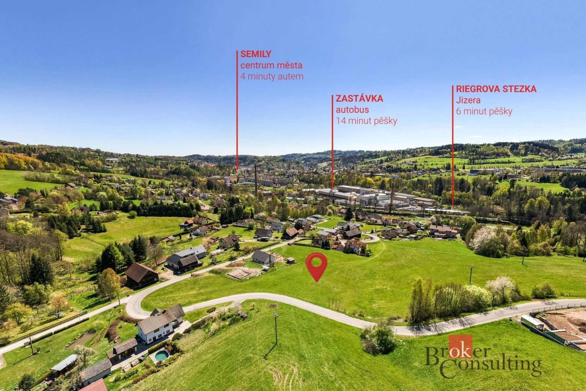 Prodej pozemek - Semily, 1 011 m² - 5