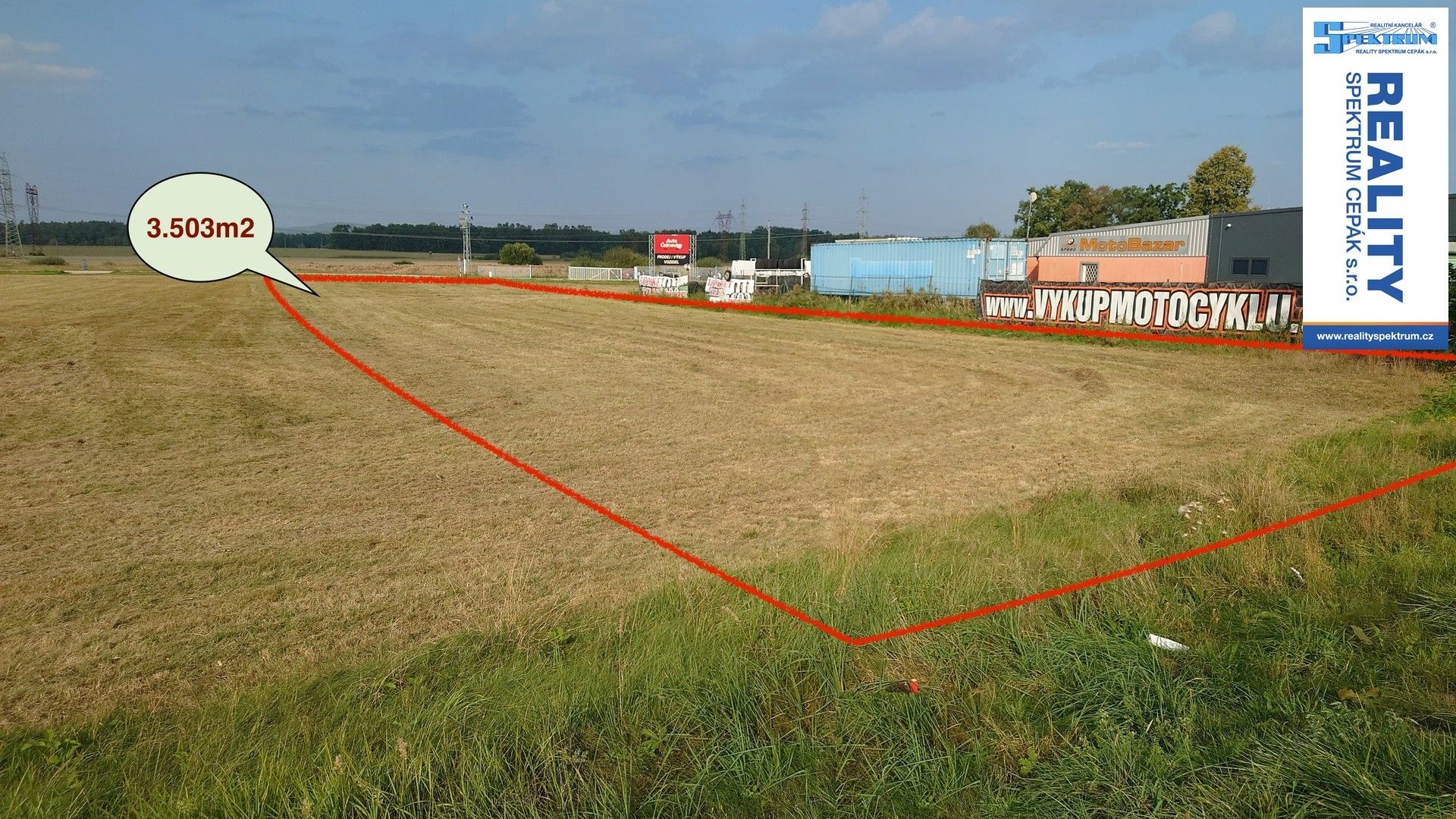 Komerční pozemky, Češnovice, Pištín