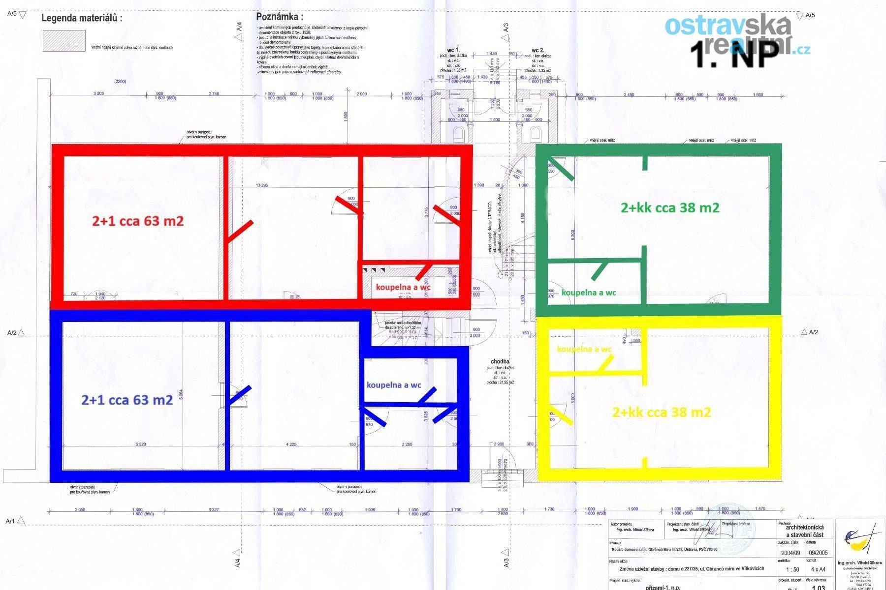Prodej činžovní dům - Obránců míru, Ostrava, 440 m² - 5