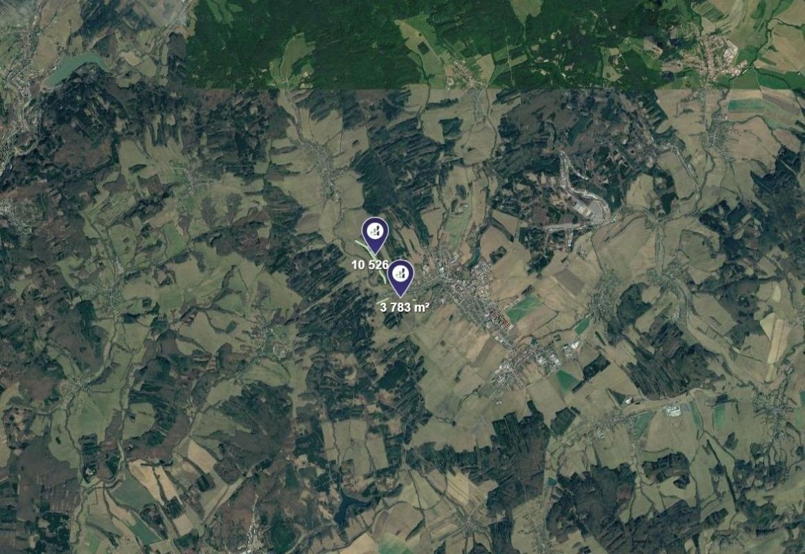 Louky, Slavičín, 13 392 m² - 2