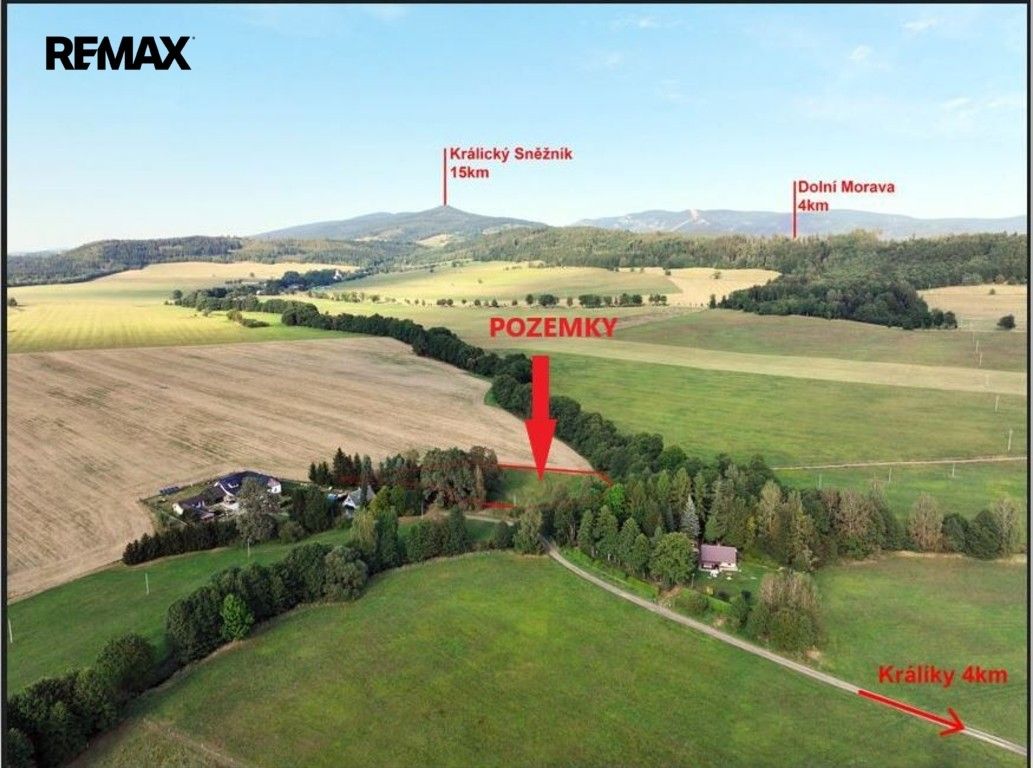 Komerční pozemky, Králíky, 2 797 m² - 2