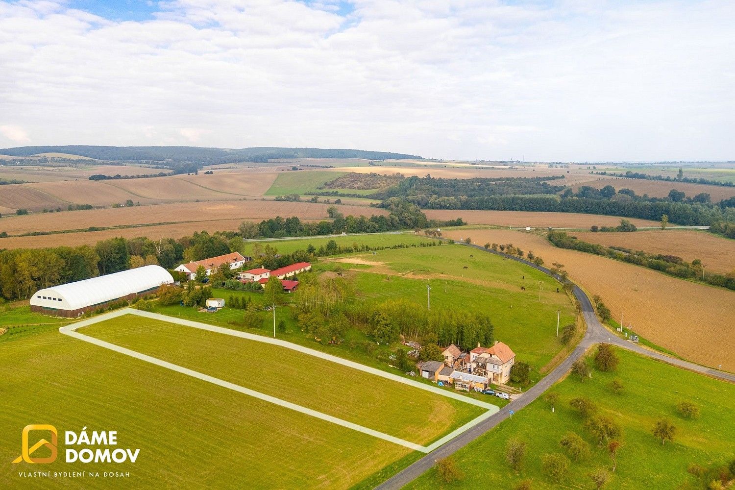 Pozemek pro bydlení · Soběsuky - Skržice, okres Kroměříž - 4
