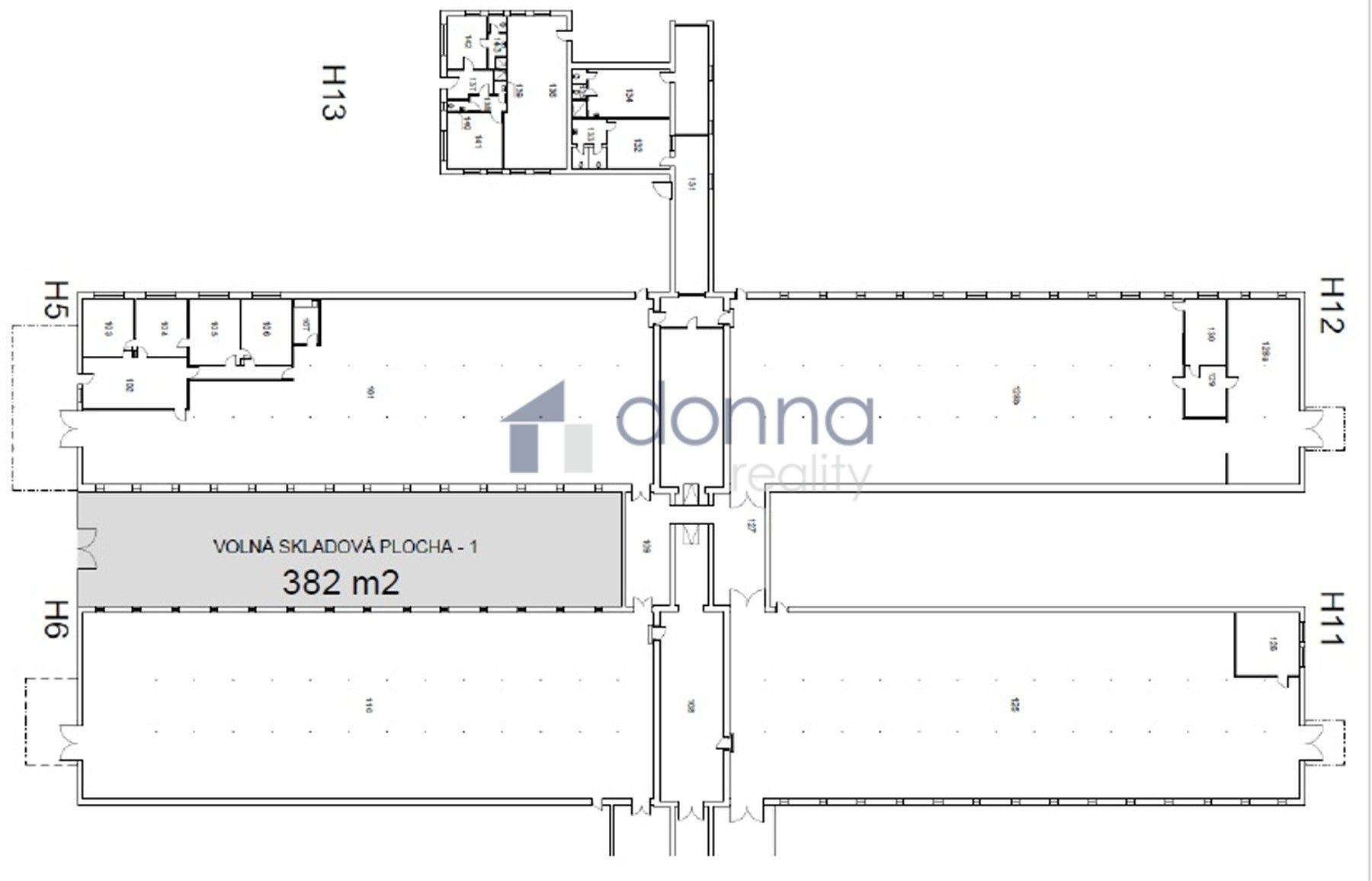 Pronájem pozemek - Ve žlíbku, Praha, 382 m²