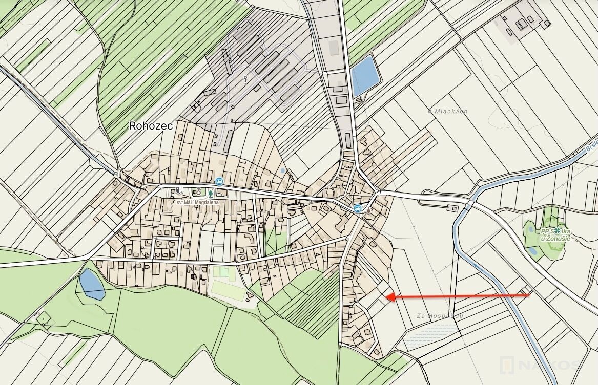 Prodej pozemek pro bydlení - Rohozec, 3 367 m² - 2