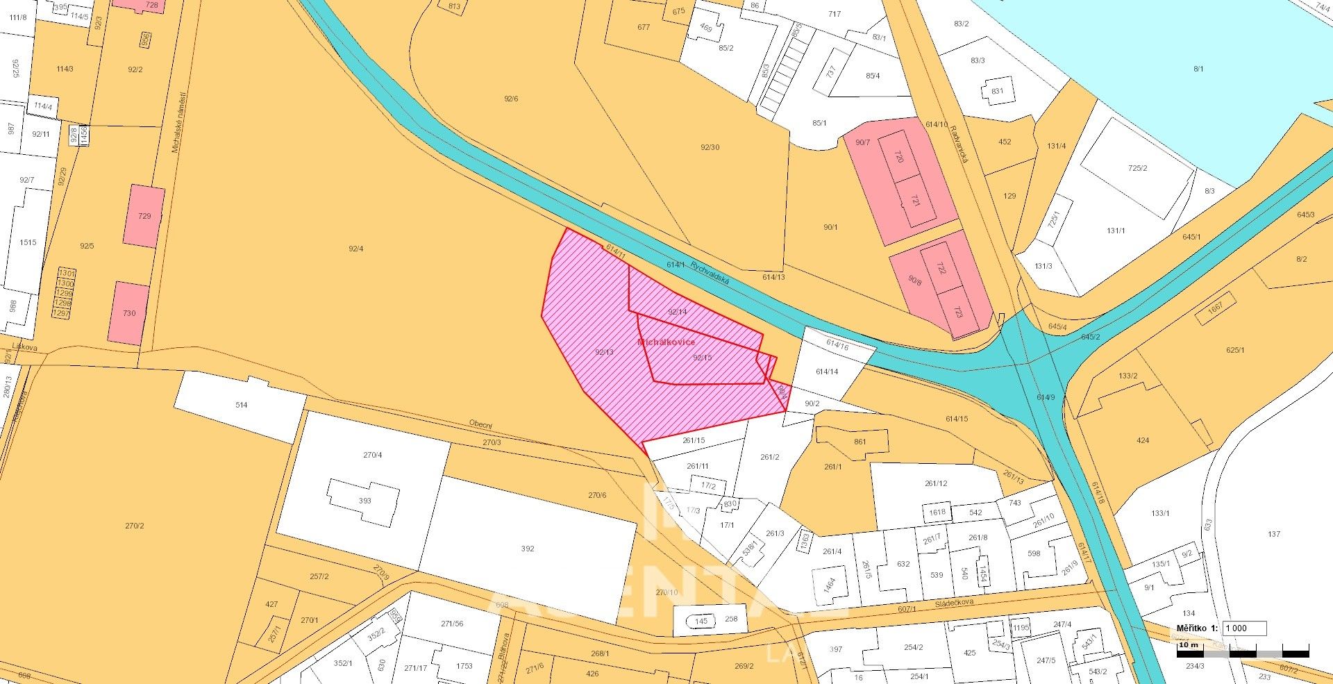Prodej pozemek pro bydlení - Rychvaldská, Ostrava
