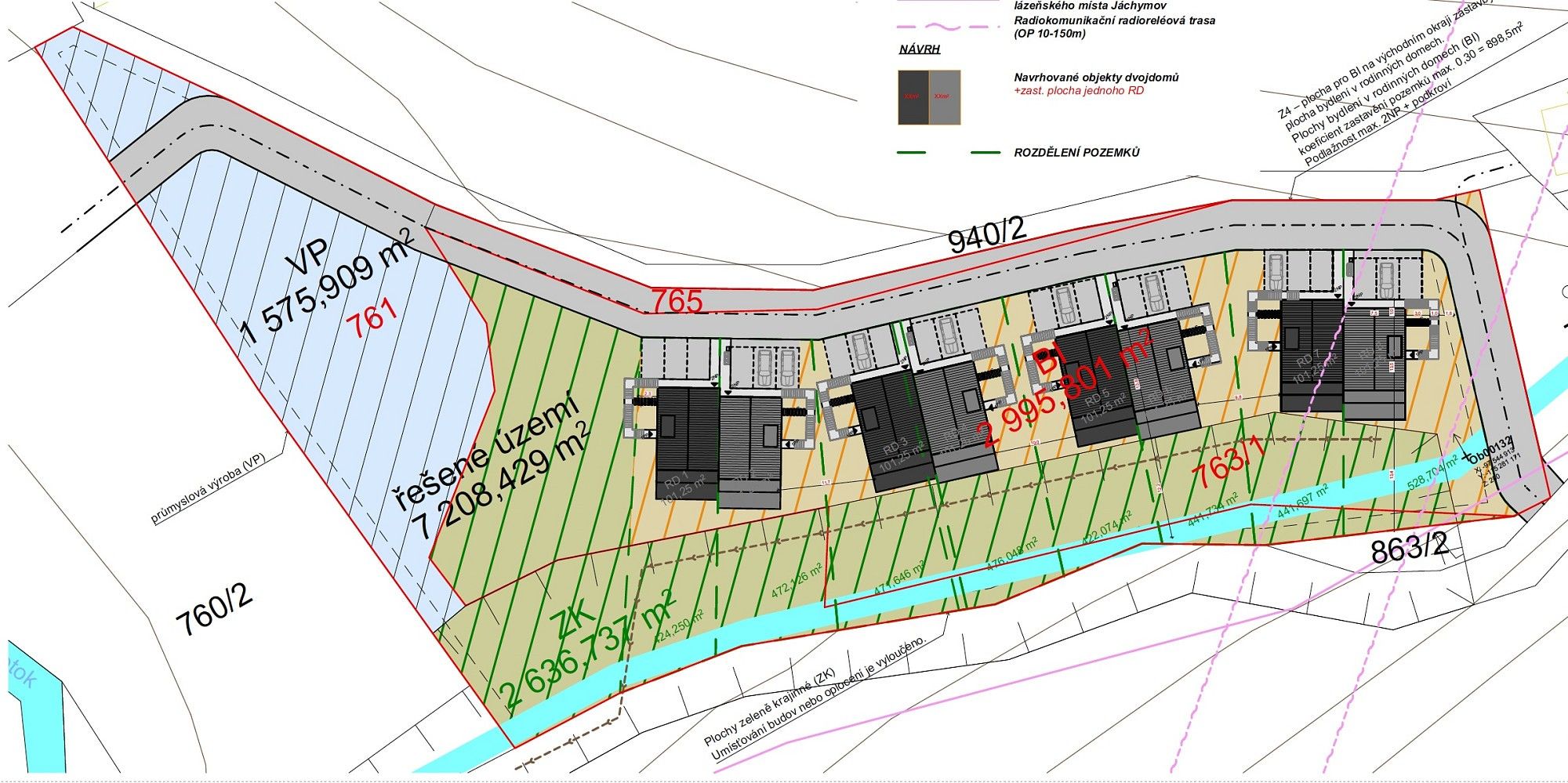 Pozemek pro bydlení, 7 289 m²