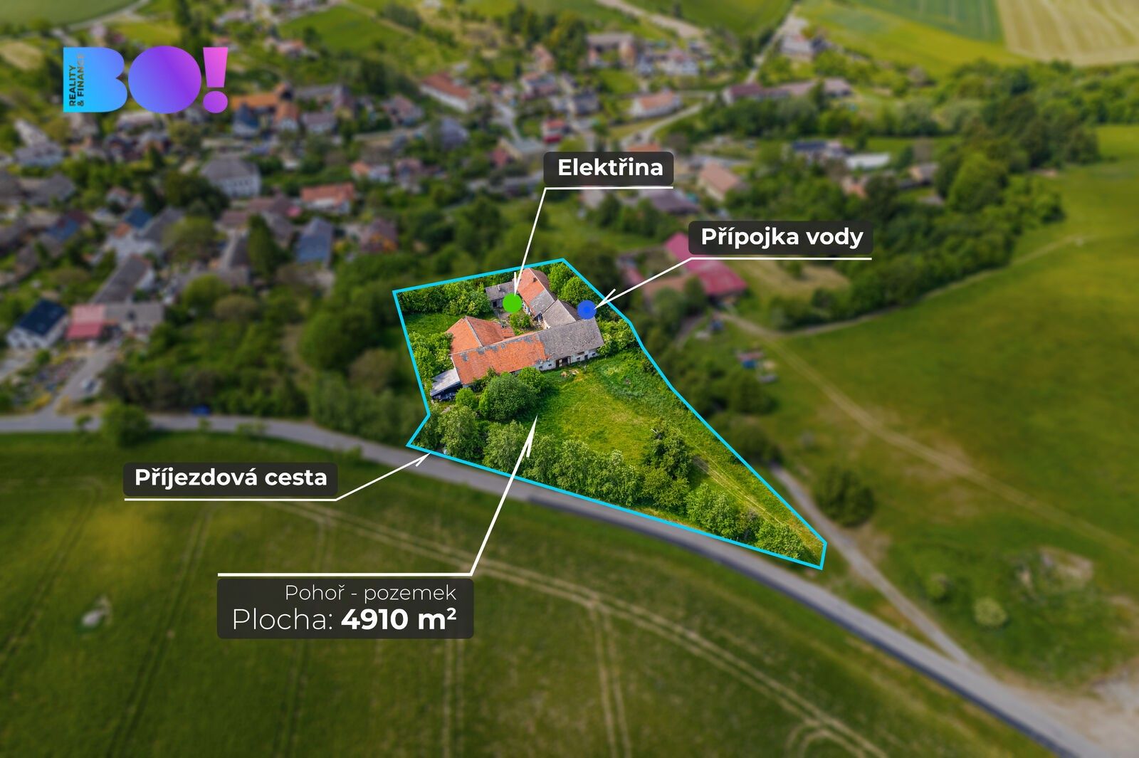 Pozemek pro bydlení · 4 910 m² · Odry Pohoř - 4