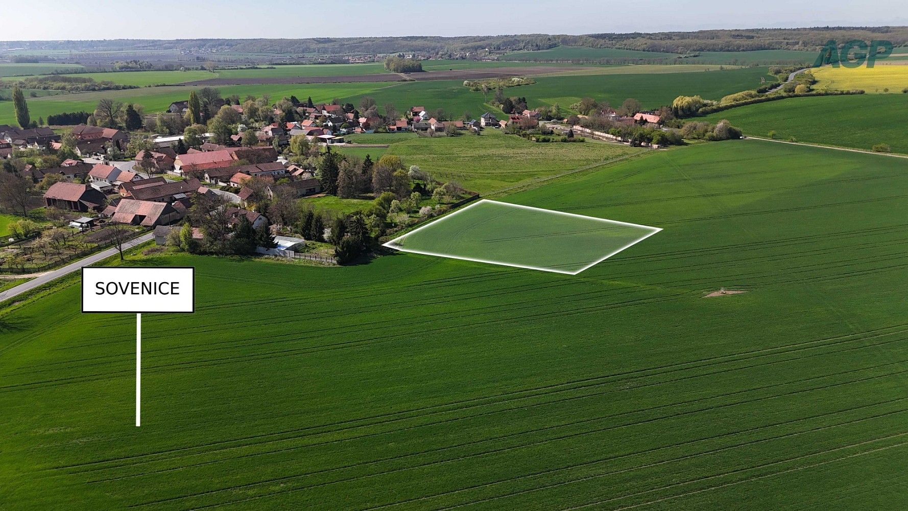 Prodej zemědělský pozemek - Křinec - Sovenice, okres Nymburk, Středočeský kraj - 5