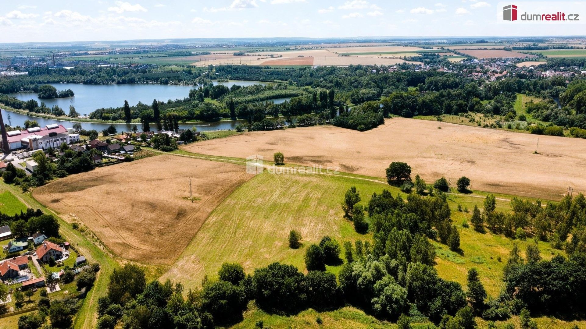Zemědělské pozemky, Káraný, 3 498 m² - 2