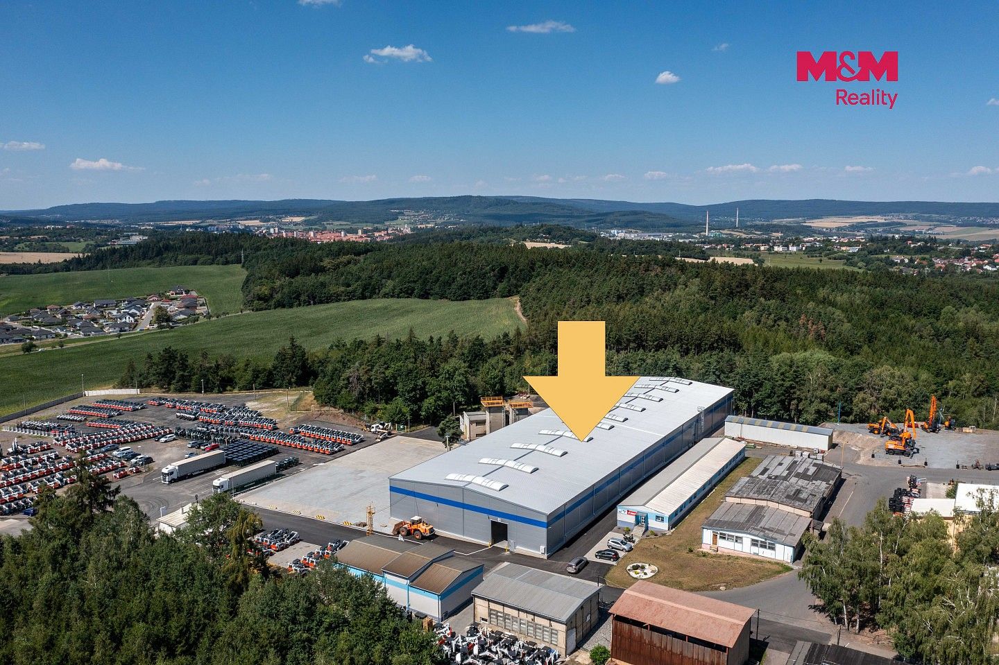 Sklad · 3 885 m² · Dubno, okres Příbram - 4
