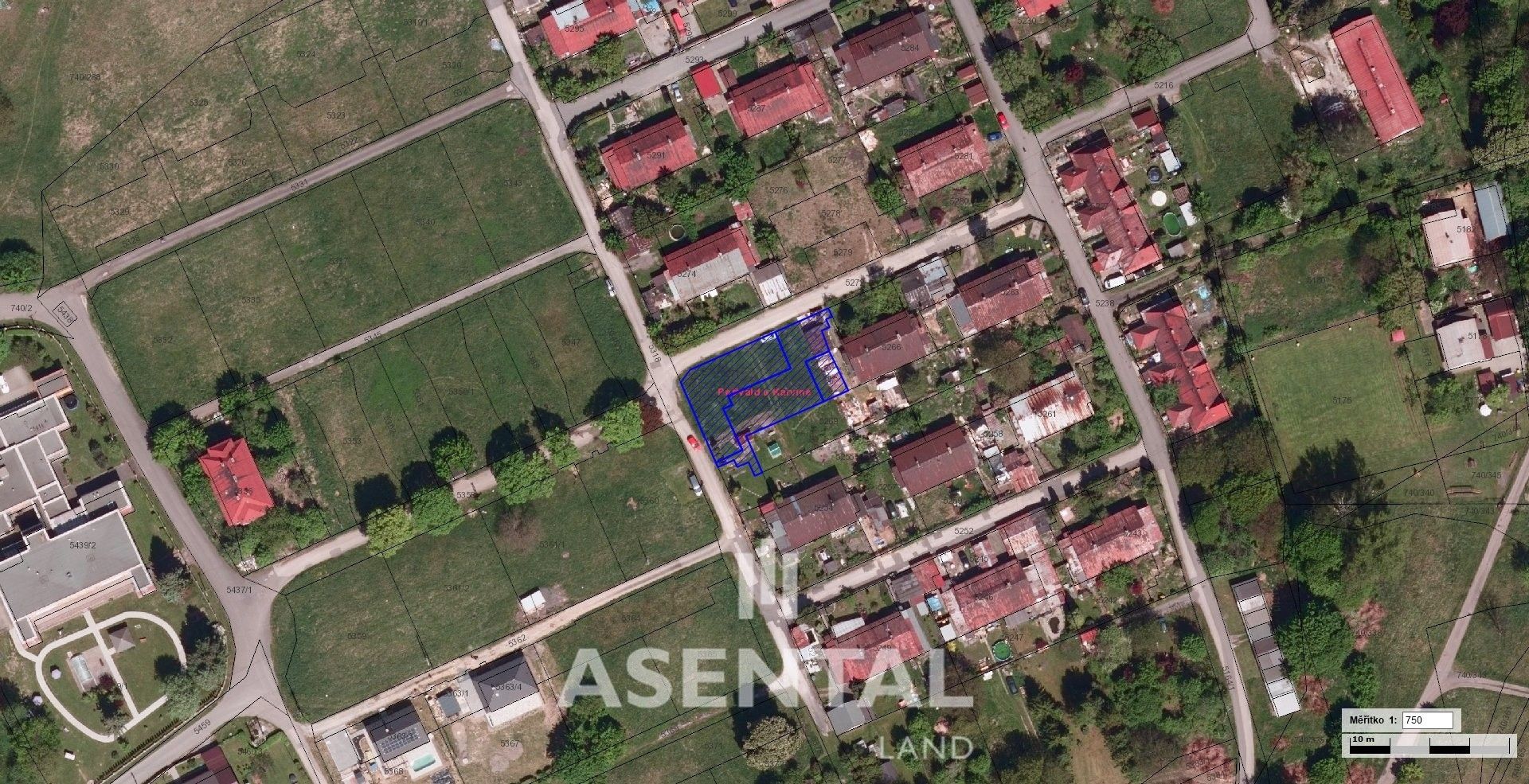 Pozemky pro bydlení, Josefa Holuba, Petřvald