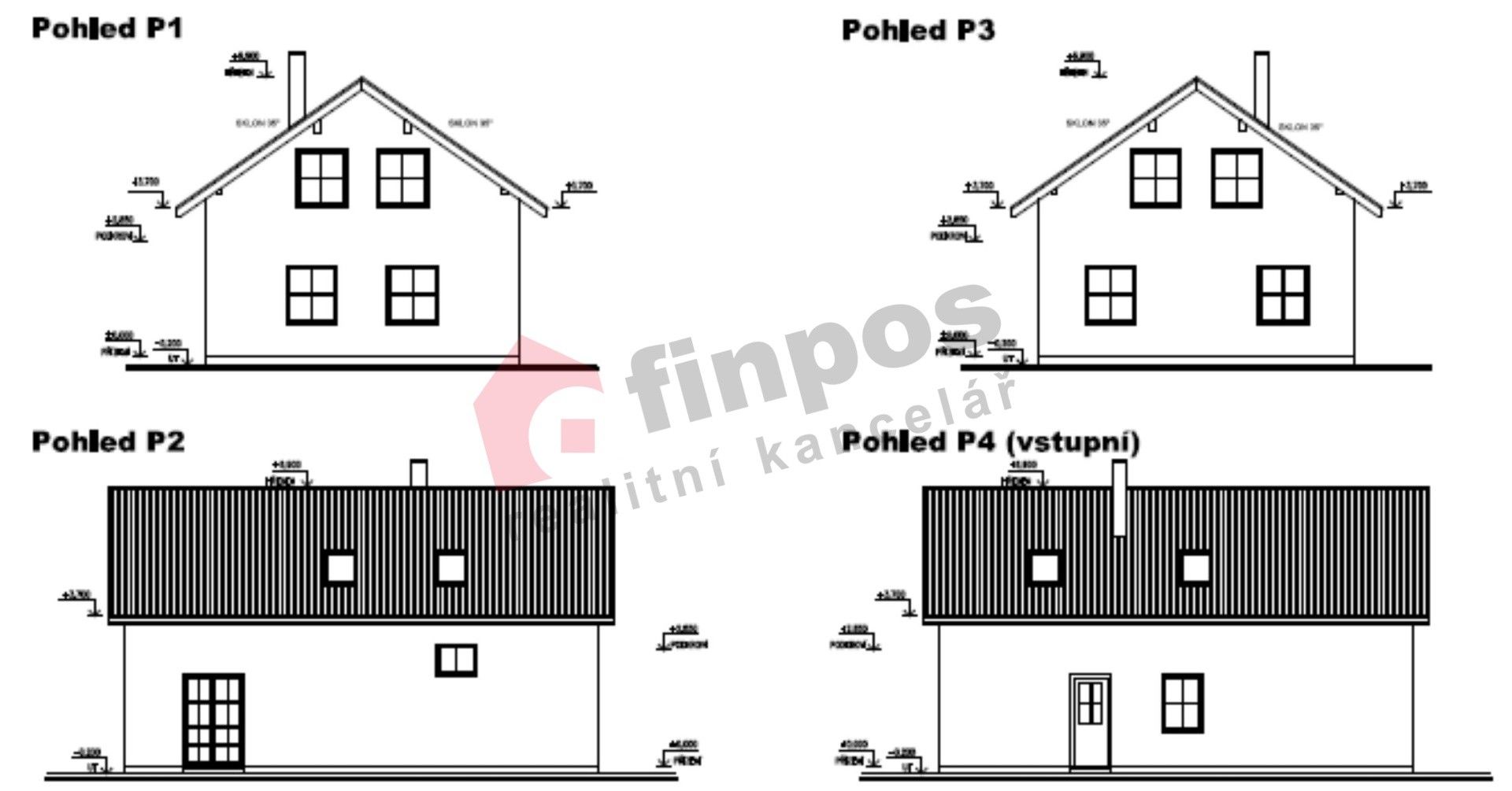 Prodej pozemek pro bydlení - náměstí J. Žižky, Louňovice pod Blaníkem
