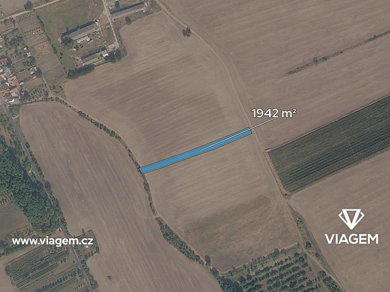Prodej zemědělský pozemek - Kněždub, okres Hodonín, Jihomoravský kraj - 2