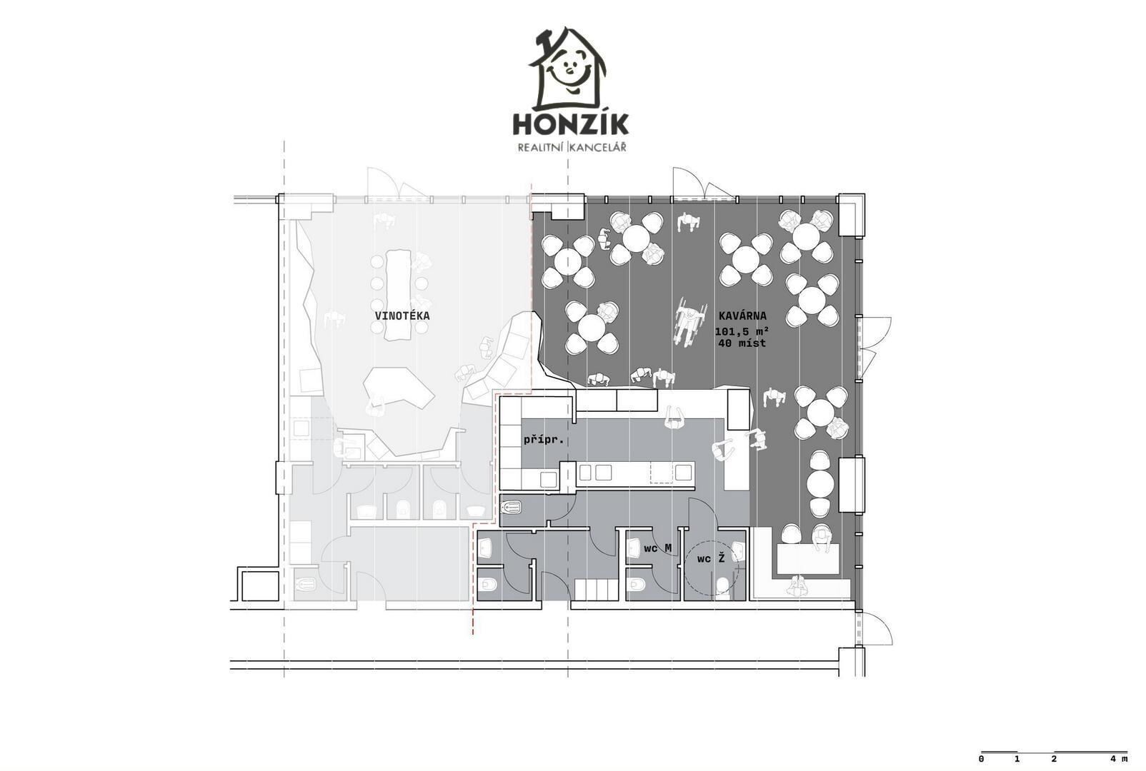 Obchodní prostory · 101 m² · náměstí Osvoboditelů, Praha - 4