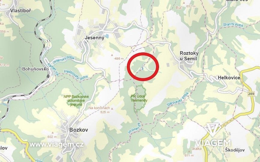 Prodej zahrada - Roztoky u Semil, okres Semily, Liberecký kraj - 2