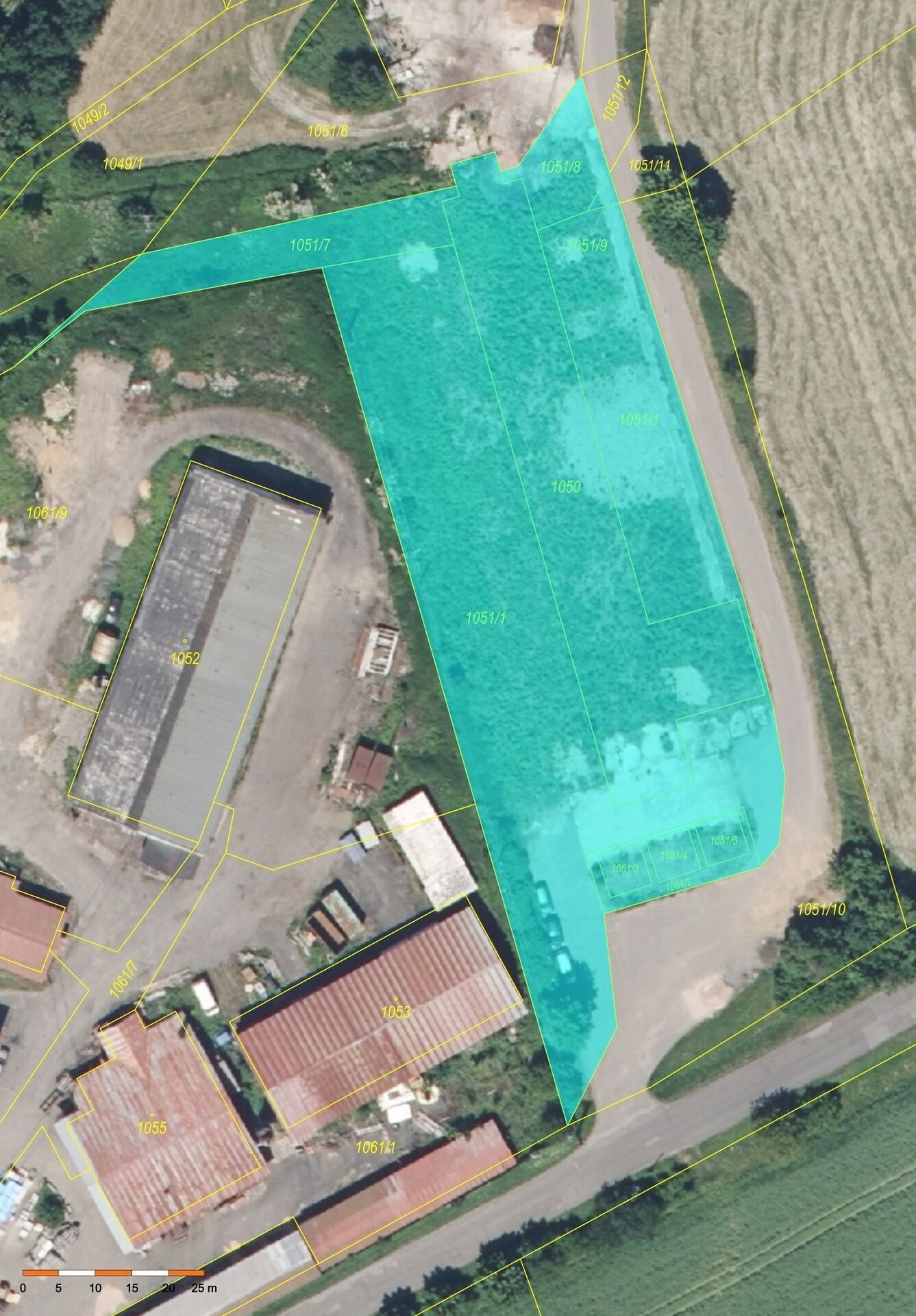 Komerční pozemky, Masarykova, Český Dub III, 4 787 m² - 2
