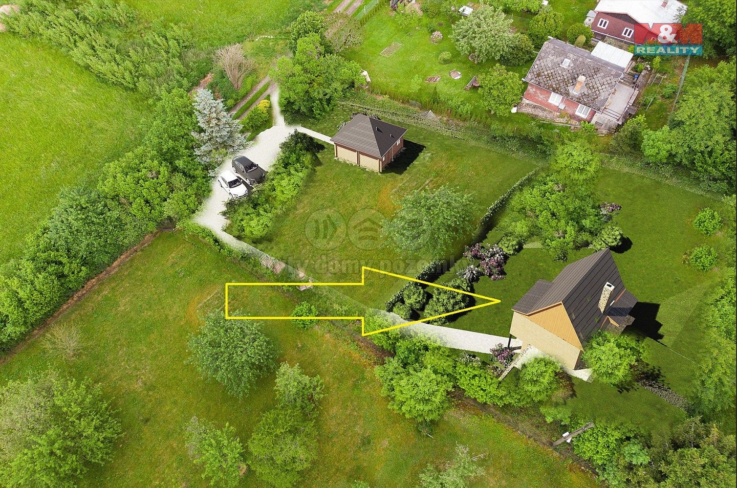 Zahrada, 623 m²