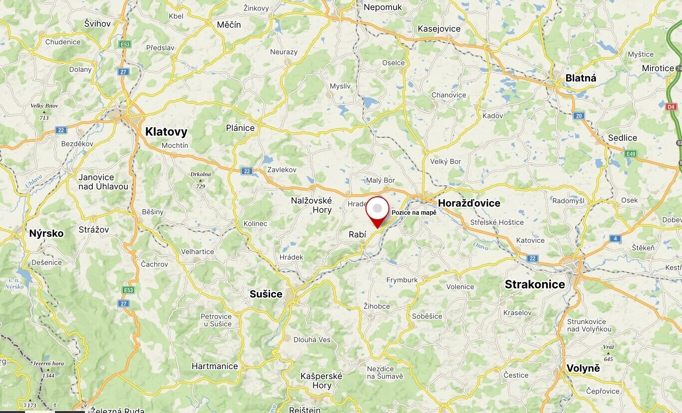 Prodej pozemek - Rabí Bojanovice, 1 417 m² - 5