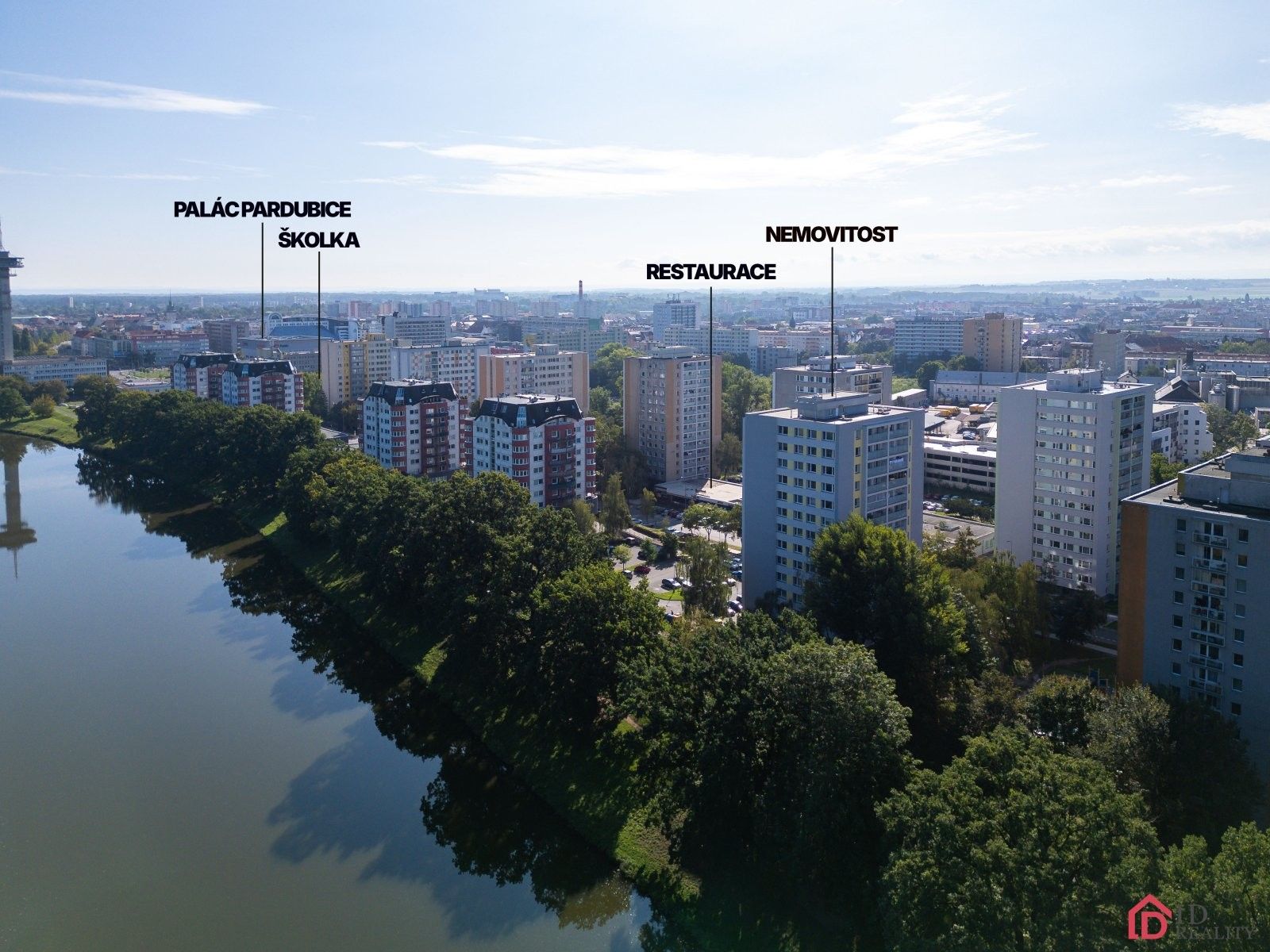 Byt 2+1 · 53 m² · nábřeží Závodu míru, Pardubice - 4