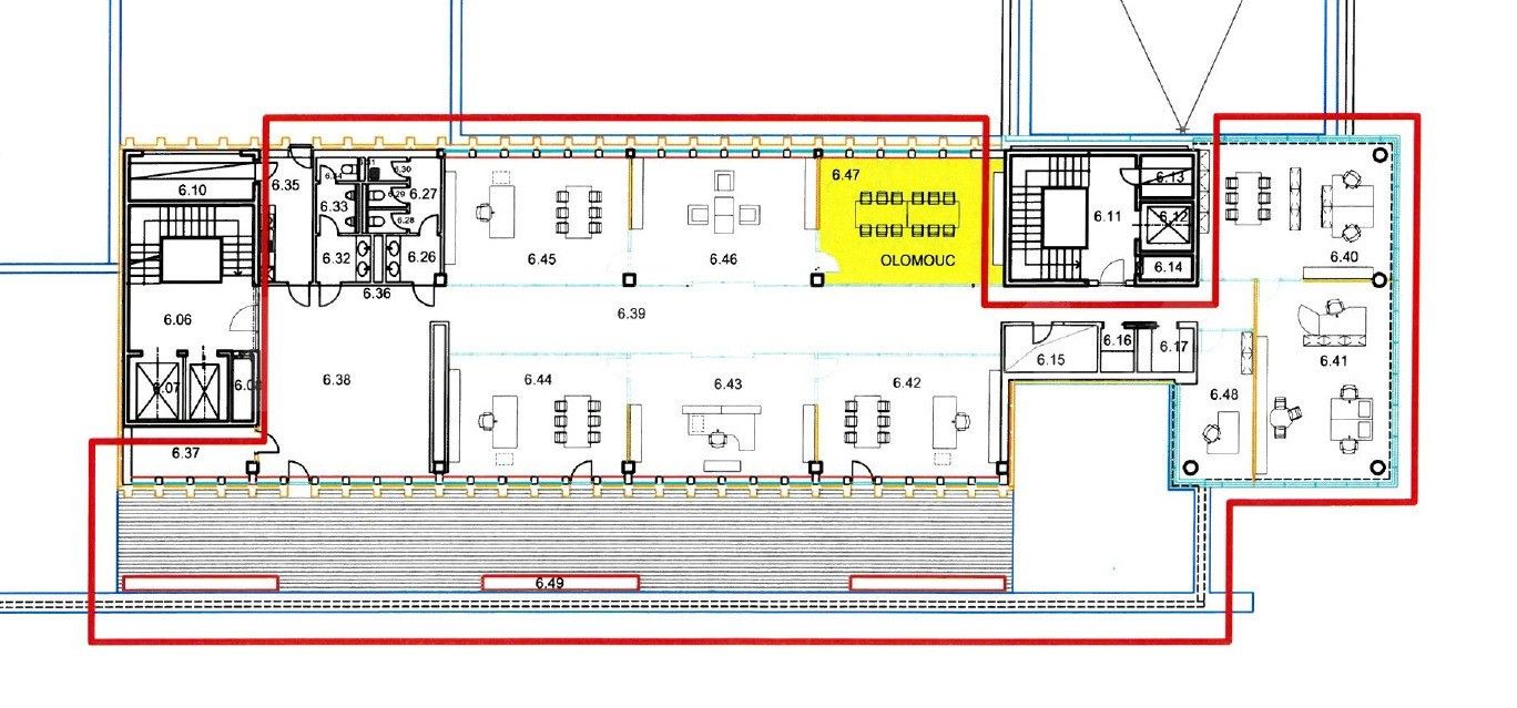 Kancelář · 2 208 m² · Karla Engliše, Praha - 3