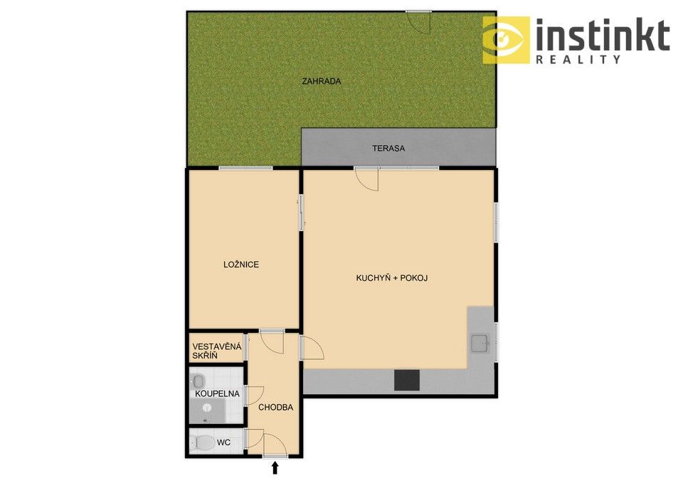 Prodej byt 2+kk - Vysoká, Plzeň, 77 m²