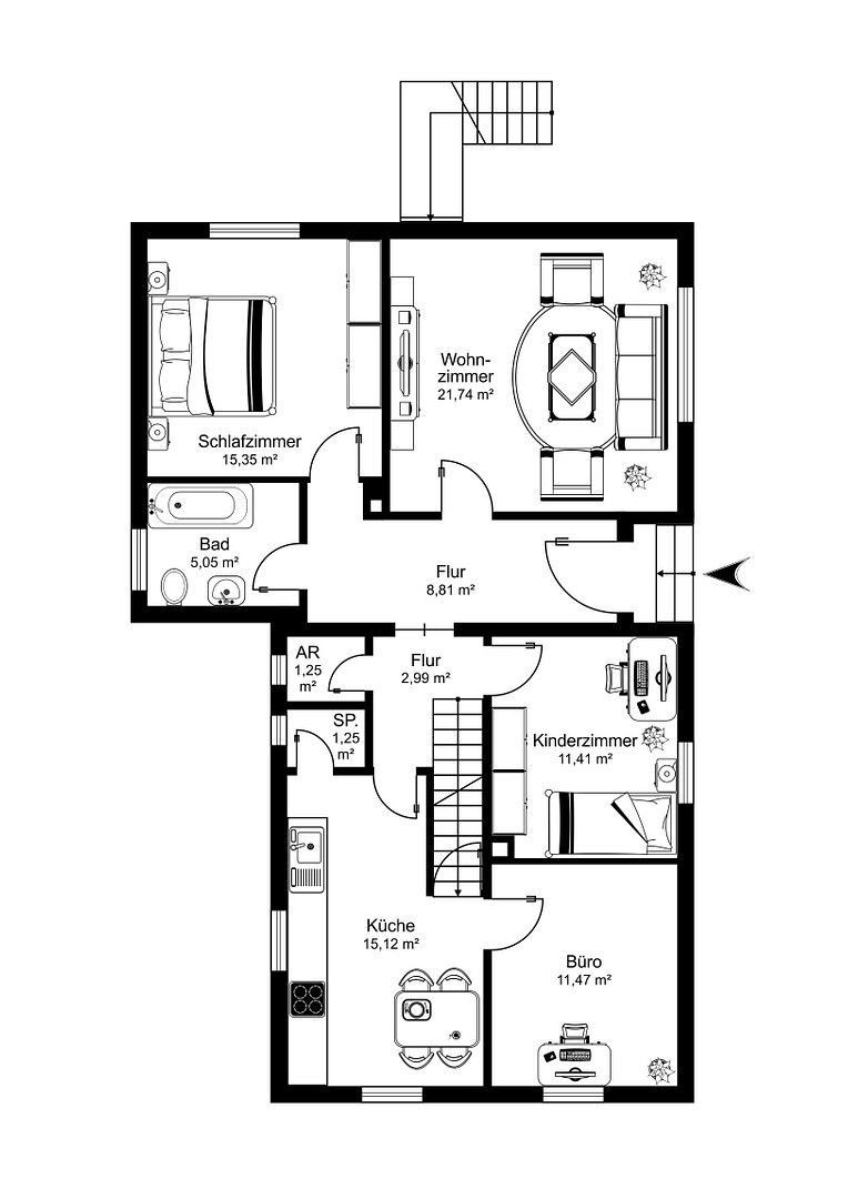 Rodinné domy, Nicolaus-Zech-Str. 38 Coburg Scheuerfeld Bayern 96450, 174 m² - 2