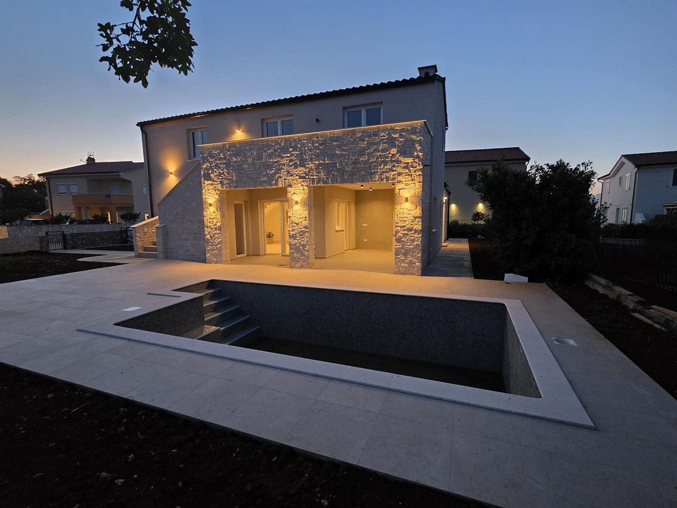 Rodinné domy, Malinska, Primorsko-goranska zupanija, Chorvatsko, 175 m² - 1