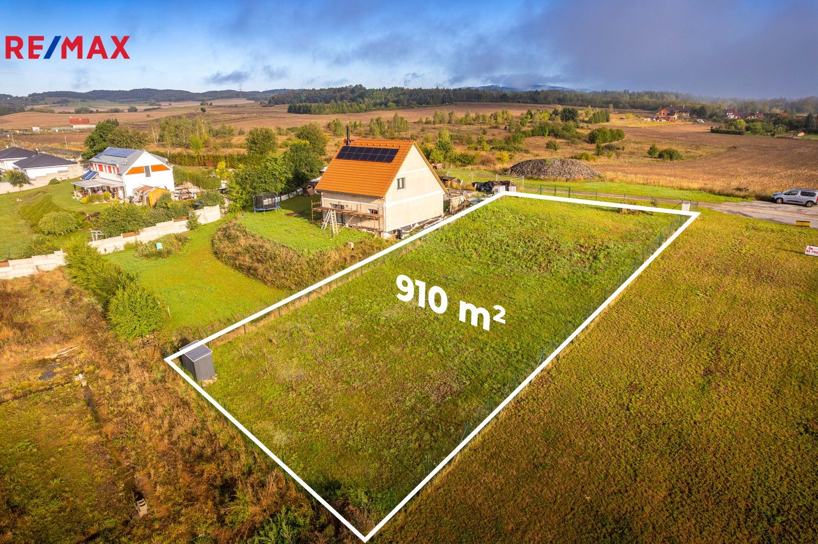 Prodej pozemek pro bydlení - Dobev, 910 m²