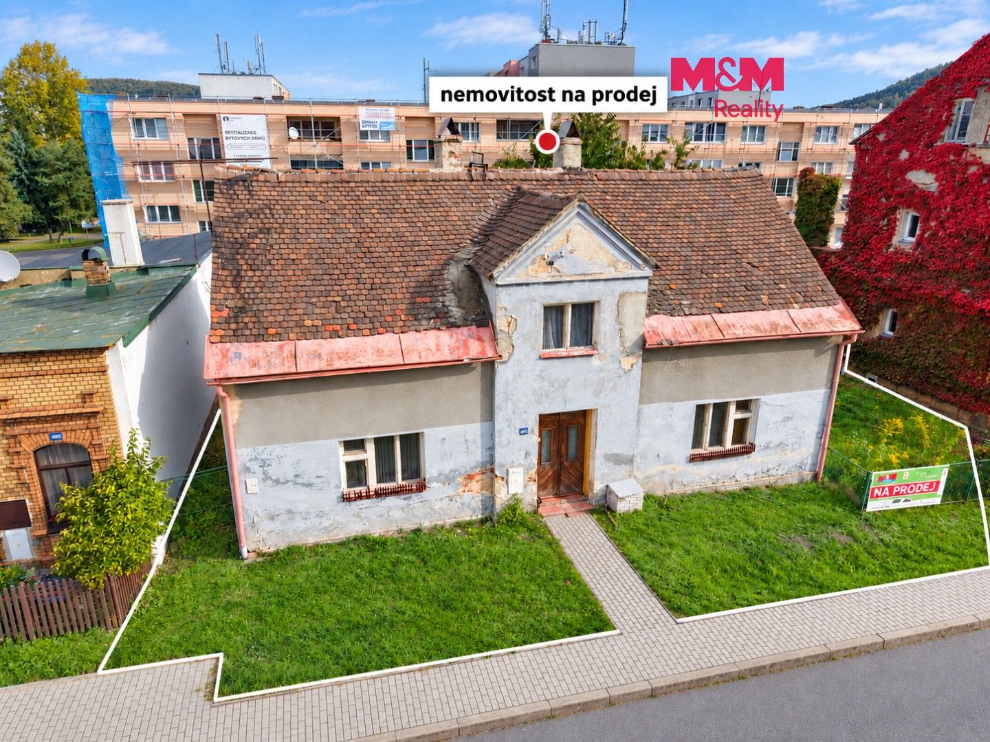 Rodinné domy, Komenského 427, Cvikov II, 493 m² - 1