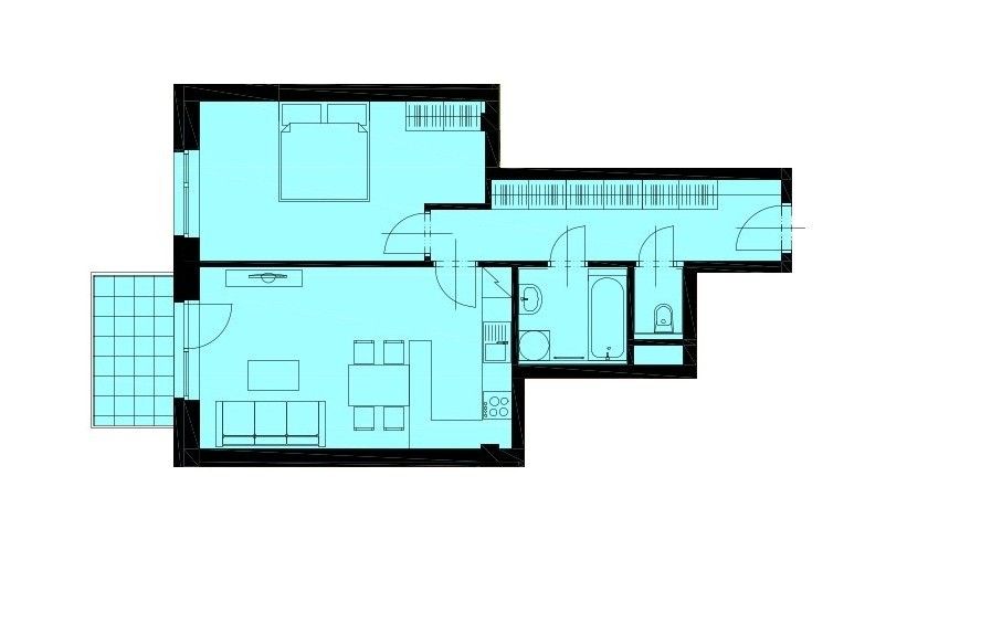 Pronájem byt 2+kk - Prostějov, 796 01, 57 m²