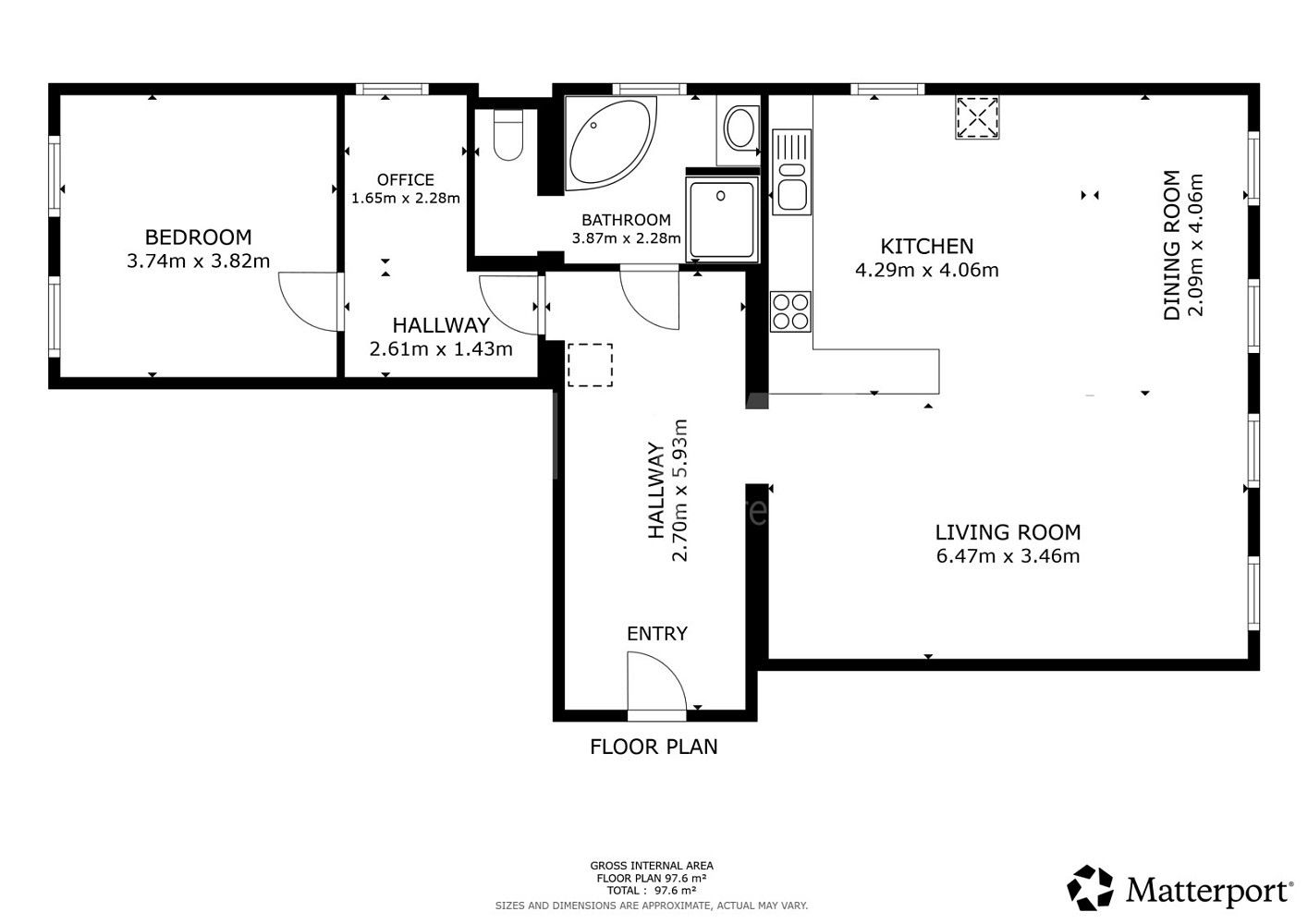 2+kk, Milovice - Mladá, okres Nymburk, Středočeský kraj, 97 m² - 2
