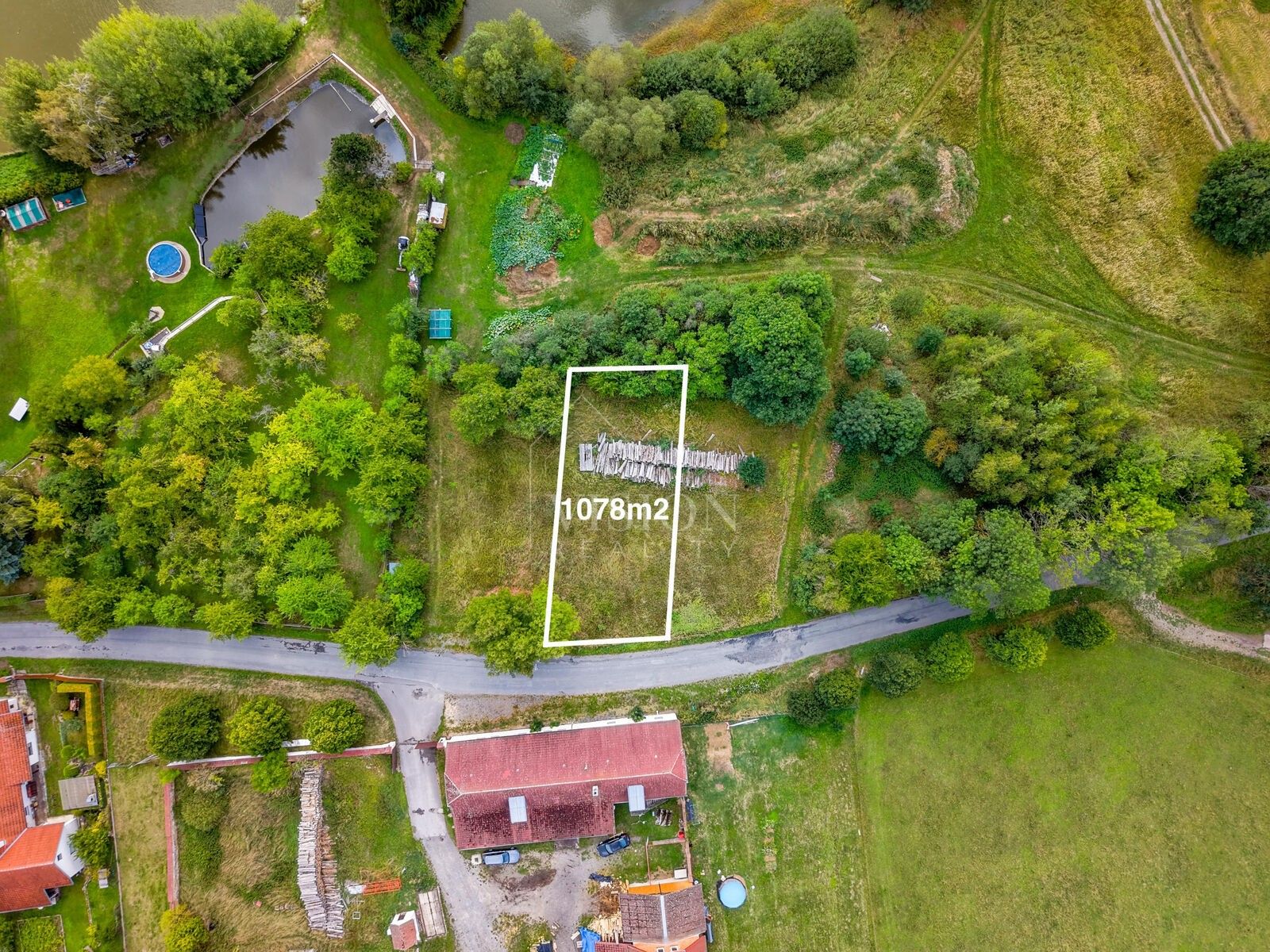 Pozemky pro bydlení, Chotoviny, 1 077 m² - 1