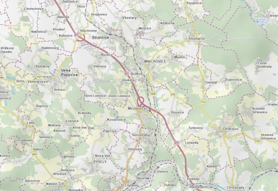 Louka · Mirošovice - 3