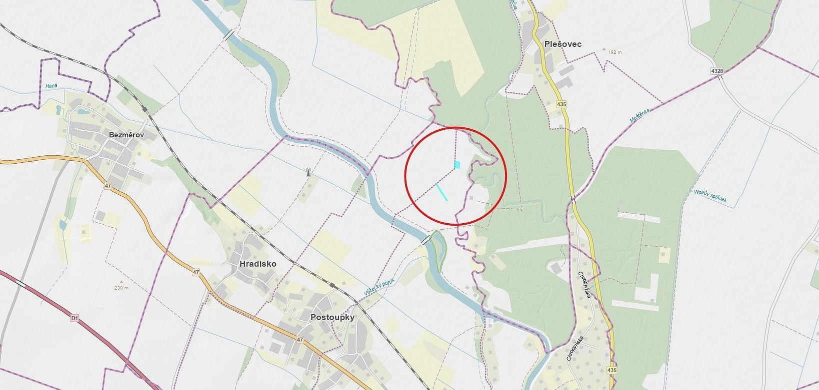 Zemědělský pozemek, 3 787 m²