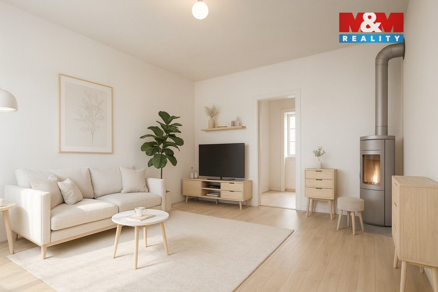 Prodej rodinný dům - Krále Jiřího, Týnec nad Labem, 85 m²