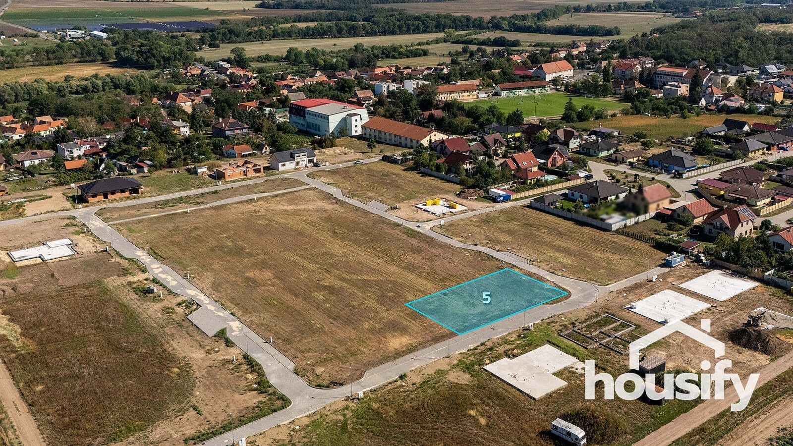 Pozemek pro bydlení, 861 m²
