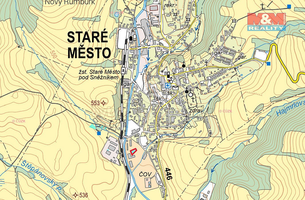 Komerční pozemek · 796 m² · Staré Město, okres Šumperk - 3