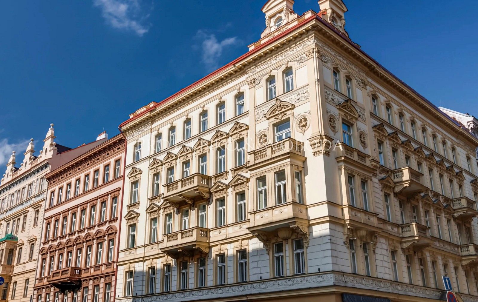 Činžovní domy, Tyršova, Praha, 655 m² - 1